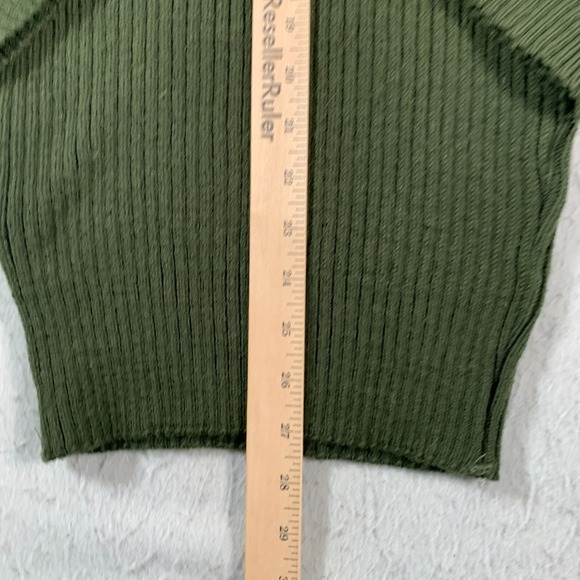 Mitts Nitts Sweater Mens 42 Green Valor Service Wool - Picture 9 of 11